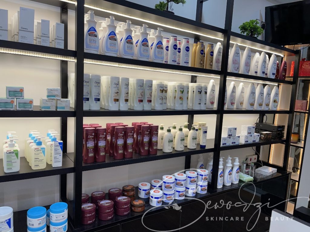 Sewodzi Beauty Store Interior